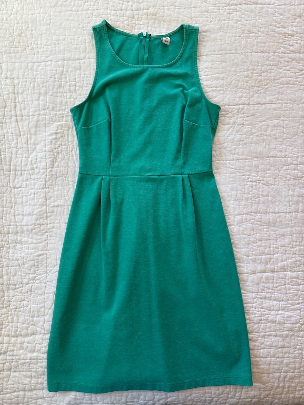 Old Navy Teal Sleeveless Fit-and-Flare Dress